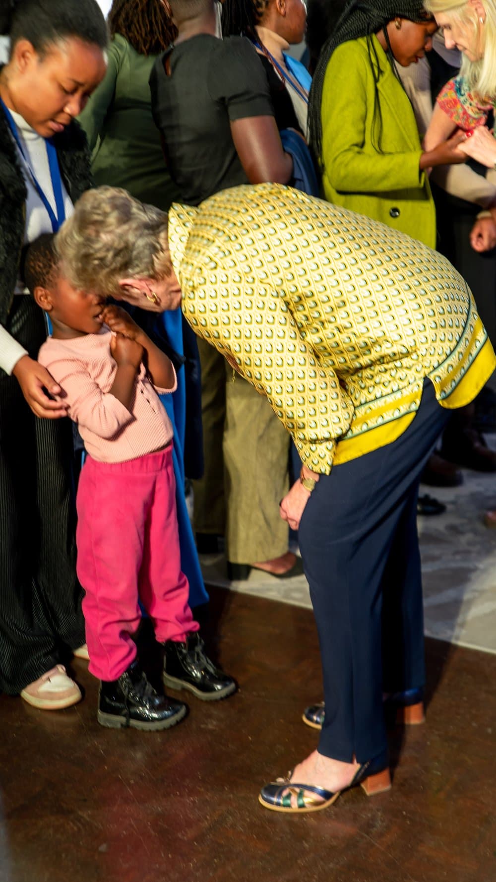 Caring prayer for a child